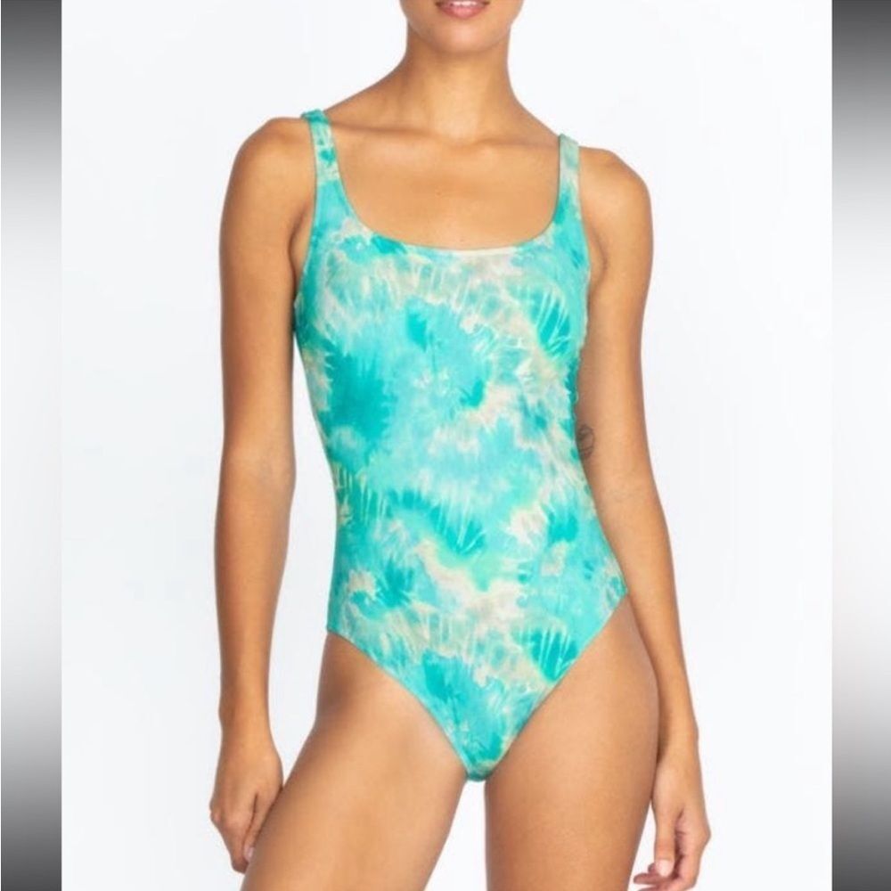 Johnny Was Calme Tank One Piece Swimsuit